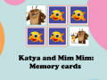 Játék Kate and Mim Mim: Memory cards