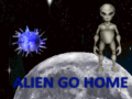 Játék Alien go home