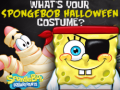 Játék What's your spongebob halloween costume?