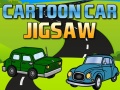 Játék Cartoon Car Jigsaw