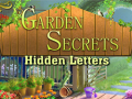 Játék Garden Secrets Hidden Letters