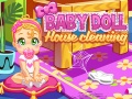 Játék Baby Doll House Cleaning