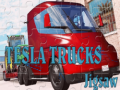 Játék Tesla Trucks Jigsaw 
