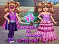 Játék Little Girl Superhero vs Princess