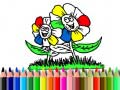 Játék Back to School: Flowers Coloring