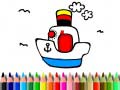 Játék Back to School: Boat Coloring
