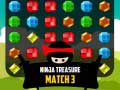 Játék Ninja Treasure Match 3