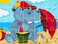 Játék Hippo Jigsaw