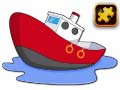 Játék Cartoon Ship Puzzle