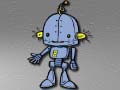 Játék Cartoon Robot Jigsaw
