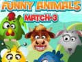 Játék Funny Animals Match 3