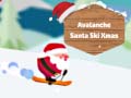 Játék Avalanche Santa Ski Xmas