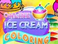 Játék Online Ice Cream Coloring