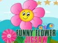 Játék Funny Flowers Jigsaw