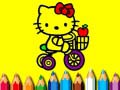 Játék Back To School: Sweet Kitty Coloring