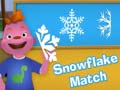 Játék Snowflake Match