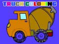 Játék Trucks Coloring Book