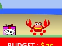 Játék Crab shopping