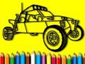 Játék Back To School: Rally Car Coloring Book
