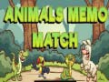 Játék Animals Memo Match