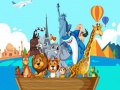 Játék Crazy Friends Travel The World Puzzle