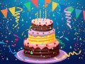 Játék Birthday Cake Puzzle