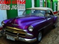 Játék Cuban Vintage Cars Jigsaw