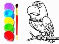 Játék Eagle Coloring Book
