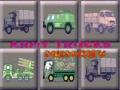 Játék Army Trucks Memory