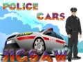 Játék Police cars jigsaw