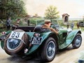 Játék Painting Vintage Cars Jigsaw Puzzle