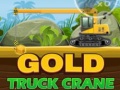 Játék Gold Truck Crane