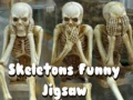 Játék Skeletons Funny Jigsaw