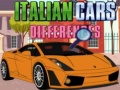 Játék Italian Cars Differences