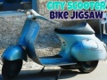 Játék City Scooter Bike Jigsaw