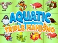 Játék Aquatic triple mahjong