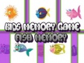 Játék Kids Memory Game Fish Memory