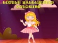 Játék Little Ballerinas Coloring