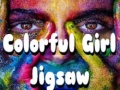 Játék Colorful Girl Jigsaw