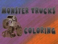 Játék Monster Trucks Coloring