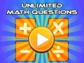 Játék Unlimited Math Questions