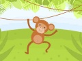 Játék Funny Monkeys Coloring