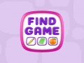 Játék Find Game