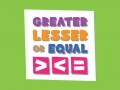 Játék Greater Lesser Or Equal