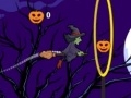 Játék Flying witch halloween