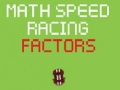Játék Math Speed Racing Factors