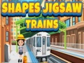 Játék Shapes jigsaw trains