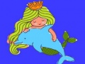 Játék Mermaid Coloring Book