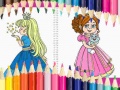Játék Beautiful Princess Coloring Book