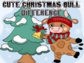 Játék Cute Christmas Bull Difference